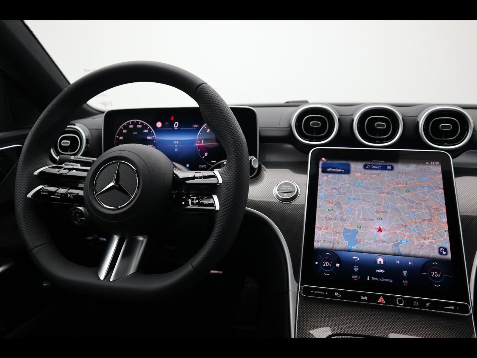 12 - Mercedes Classe C berlina 220 d mild hybrid 200cv amg line advanced 9g-tronic