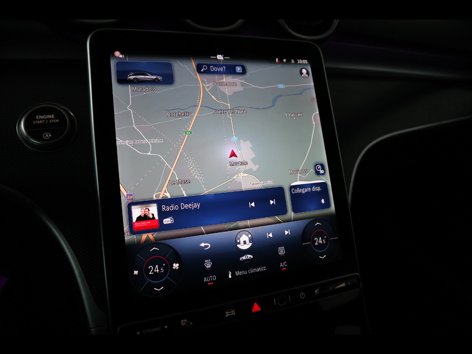 10 - Mercedes Classe C station wagon 200 d mild hybrid advanced 9g-tronic