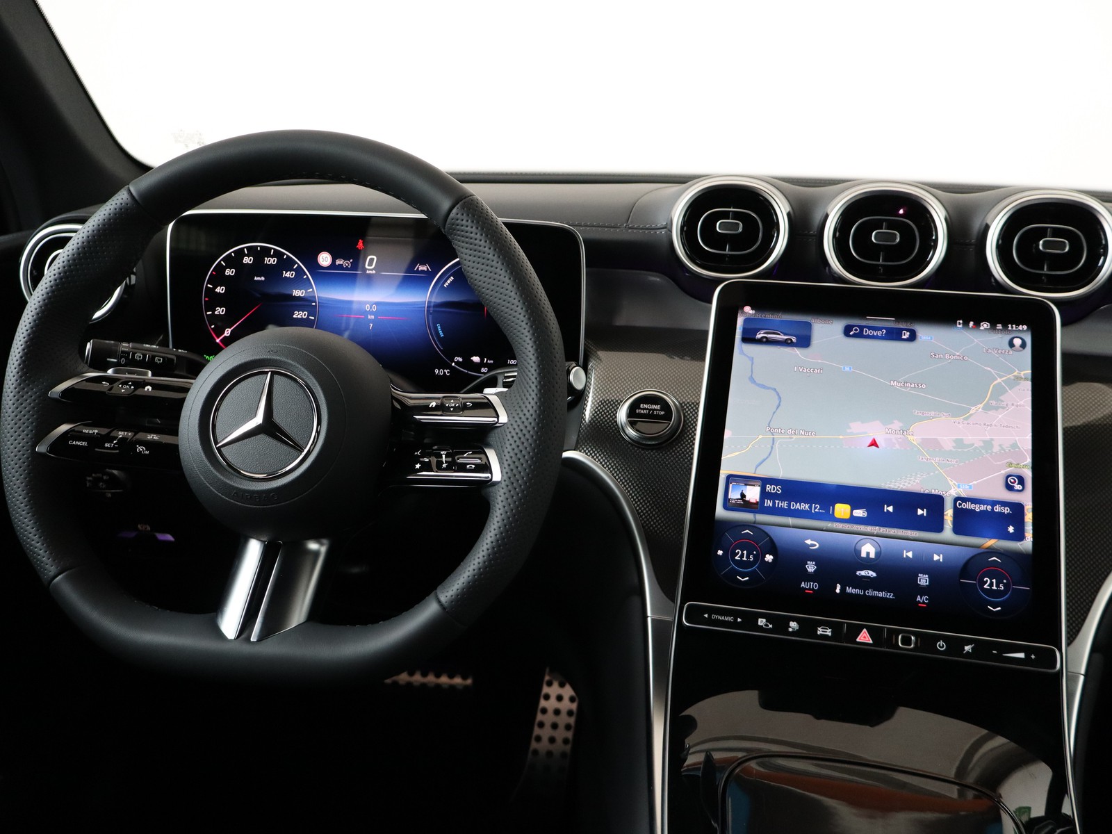 12 - Mercedes GLC suv 300 de plug in hybrid amg line advanced tech 4matic 9g-tronic