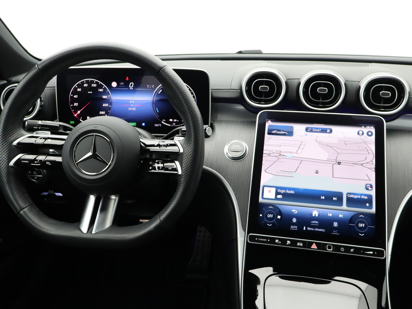 12 - Mercedes Classe C berlina 300 de plug in hybrid amg line advanced 9g-tronic