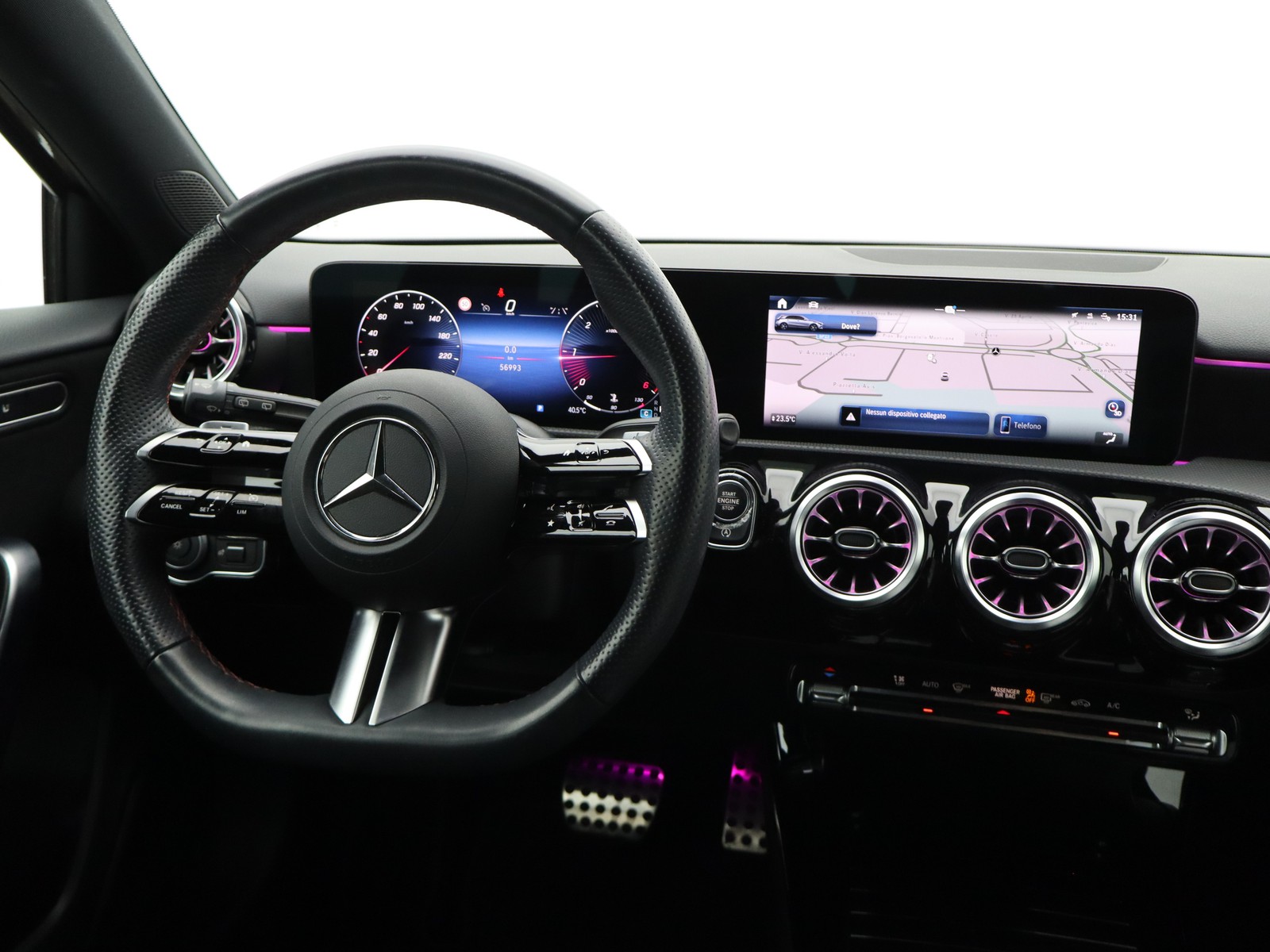 12 - Mercedes Classe A 180 d amg line advanced plus speedshift dct amg 8g