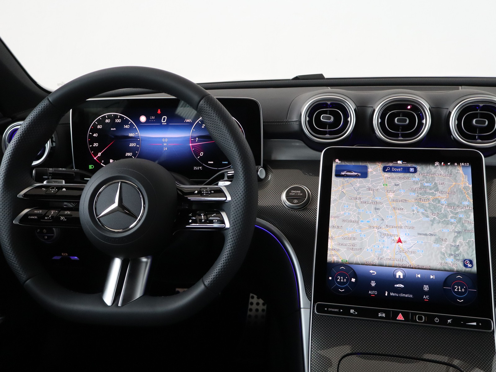 12 - Mercedes Classe C berlina 220 d mild hybrid 200cv amg line advanced plus 4matic 9g-tronic
