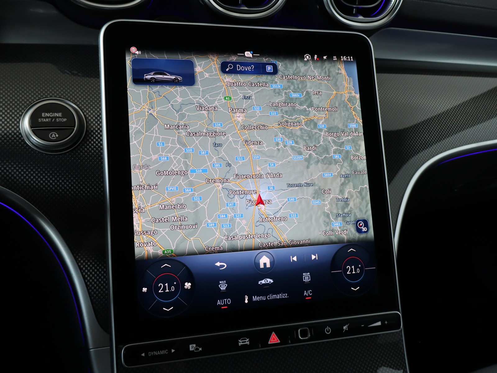 10 - Mercedes Classe C berlina 220 d mild hybrid 200cv amg line advanced plus 4matic 9g-tronic