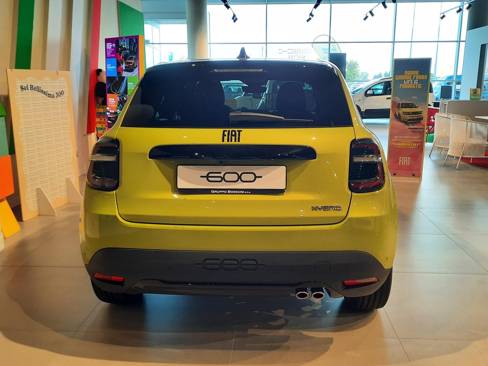 4 - Fiat 600 1.2 hybrid 110cv sport edizione milano cortina 2026 edct