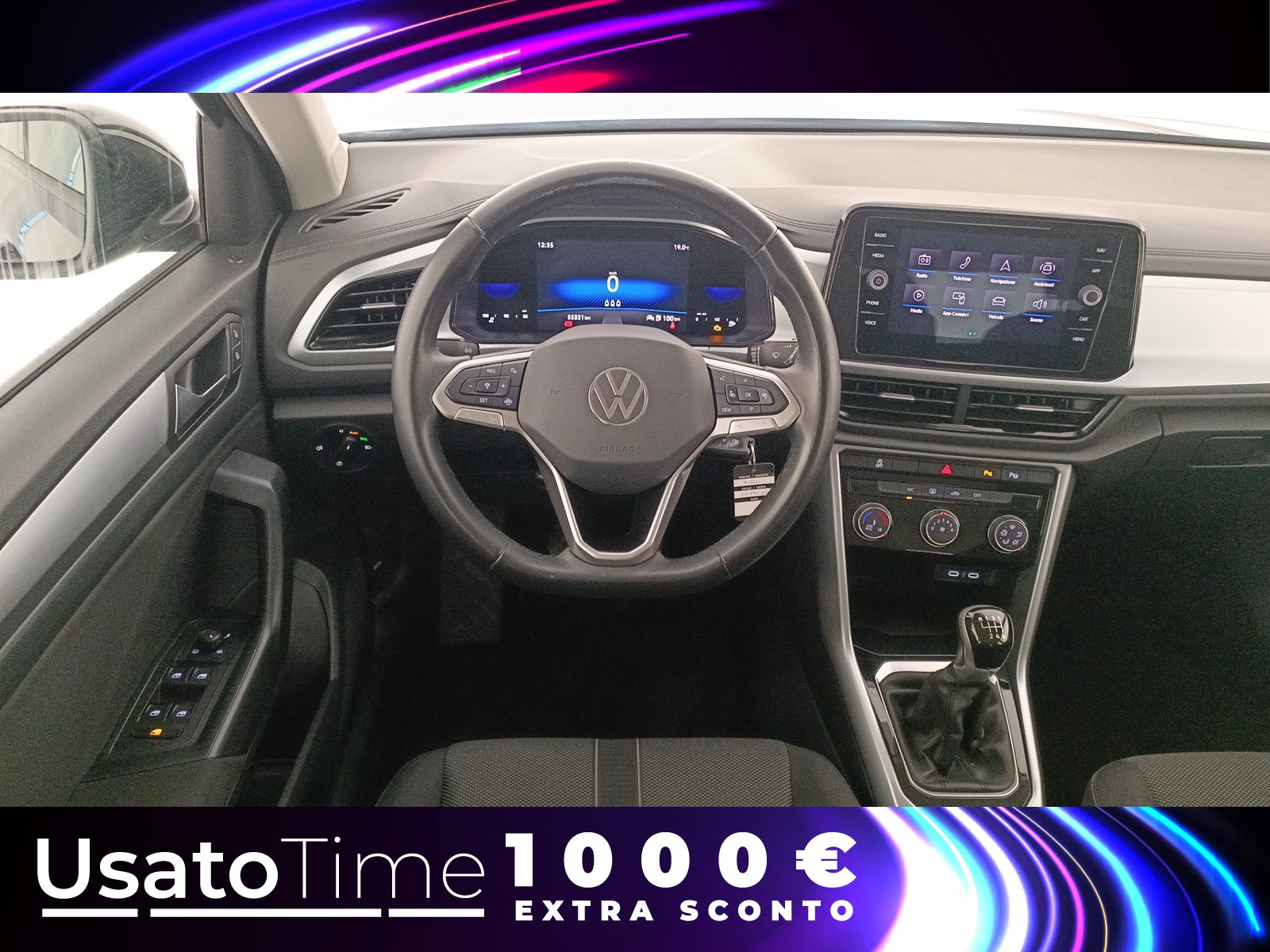 8 - Volkswagen T-Roc 1.0 tsi 110cv life