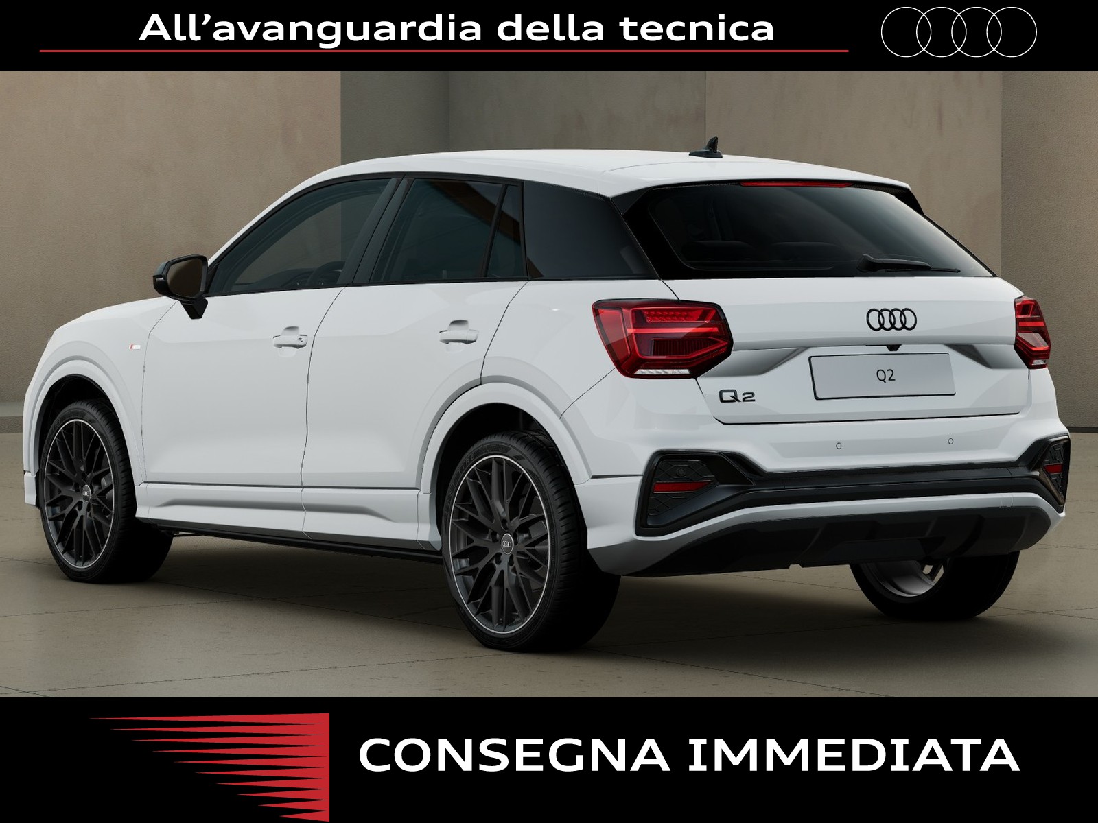 2 - Audi Q2 30 2.0 tdi identity black