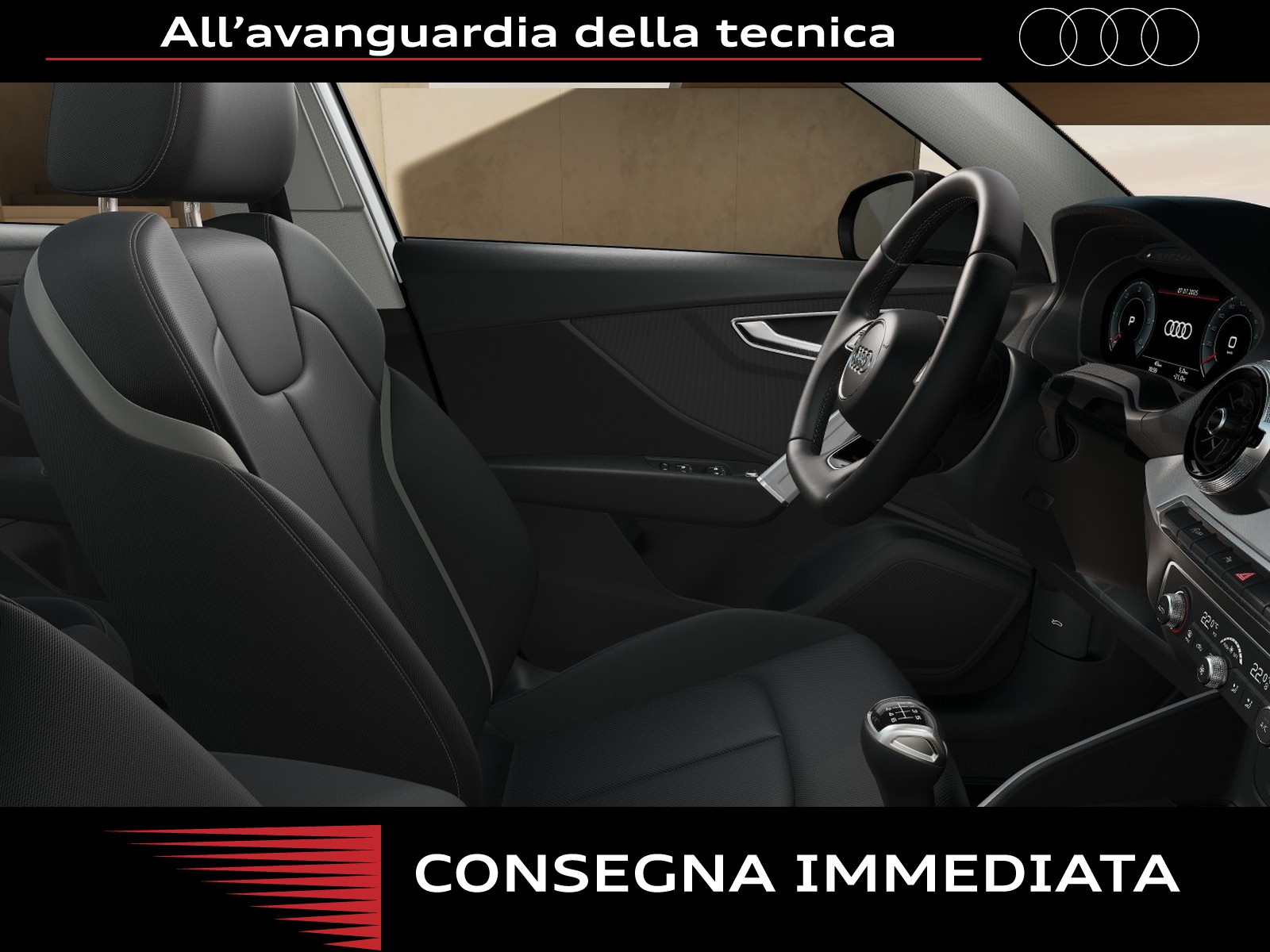 9 - Audi Q2 30 2.0 tdi identity black