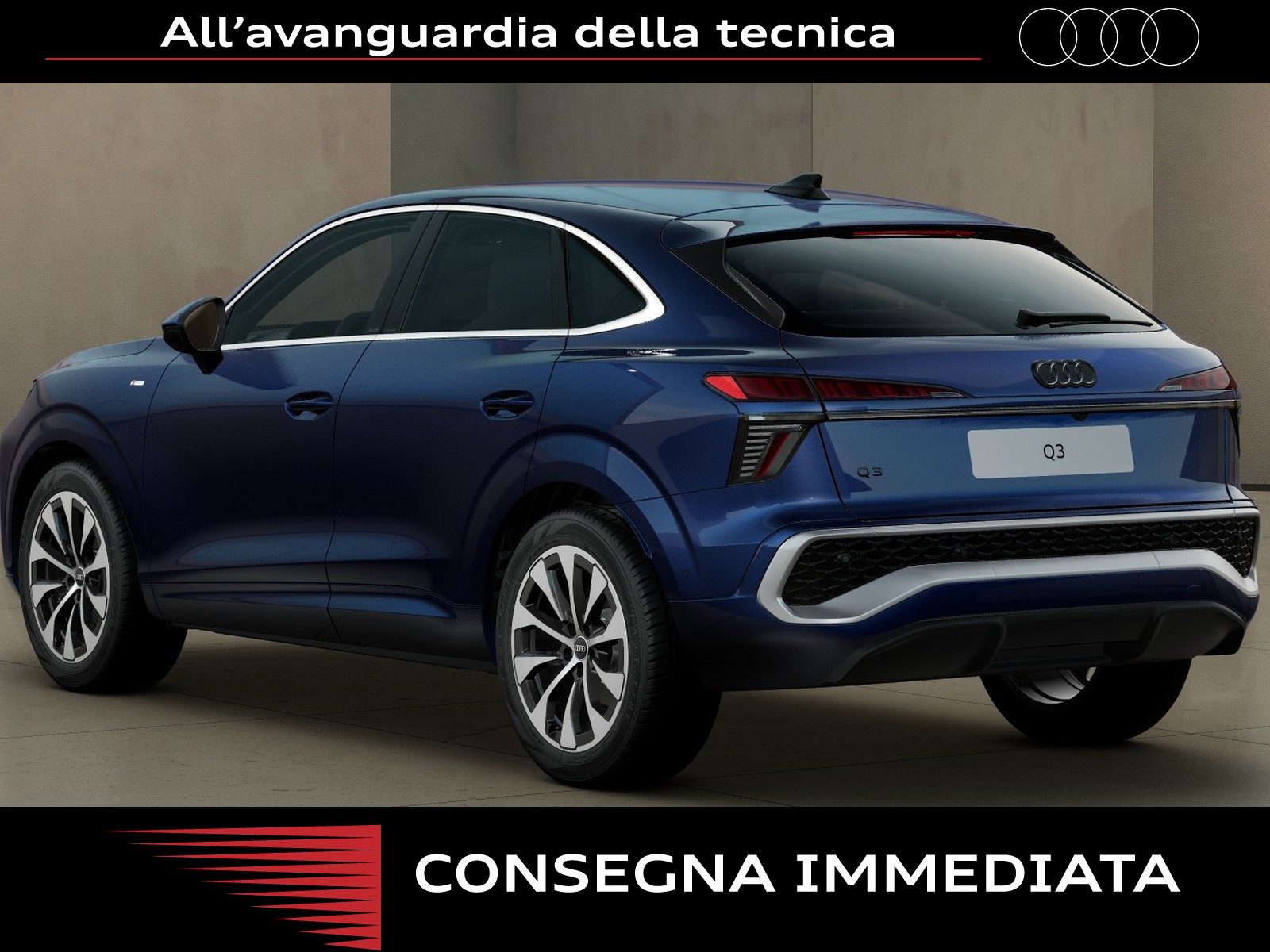 2 - Audi Q3 sportback 1.5 tfsi mhev 150cv business s tronic