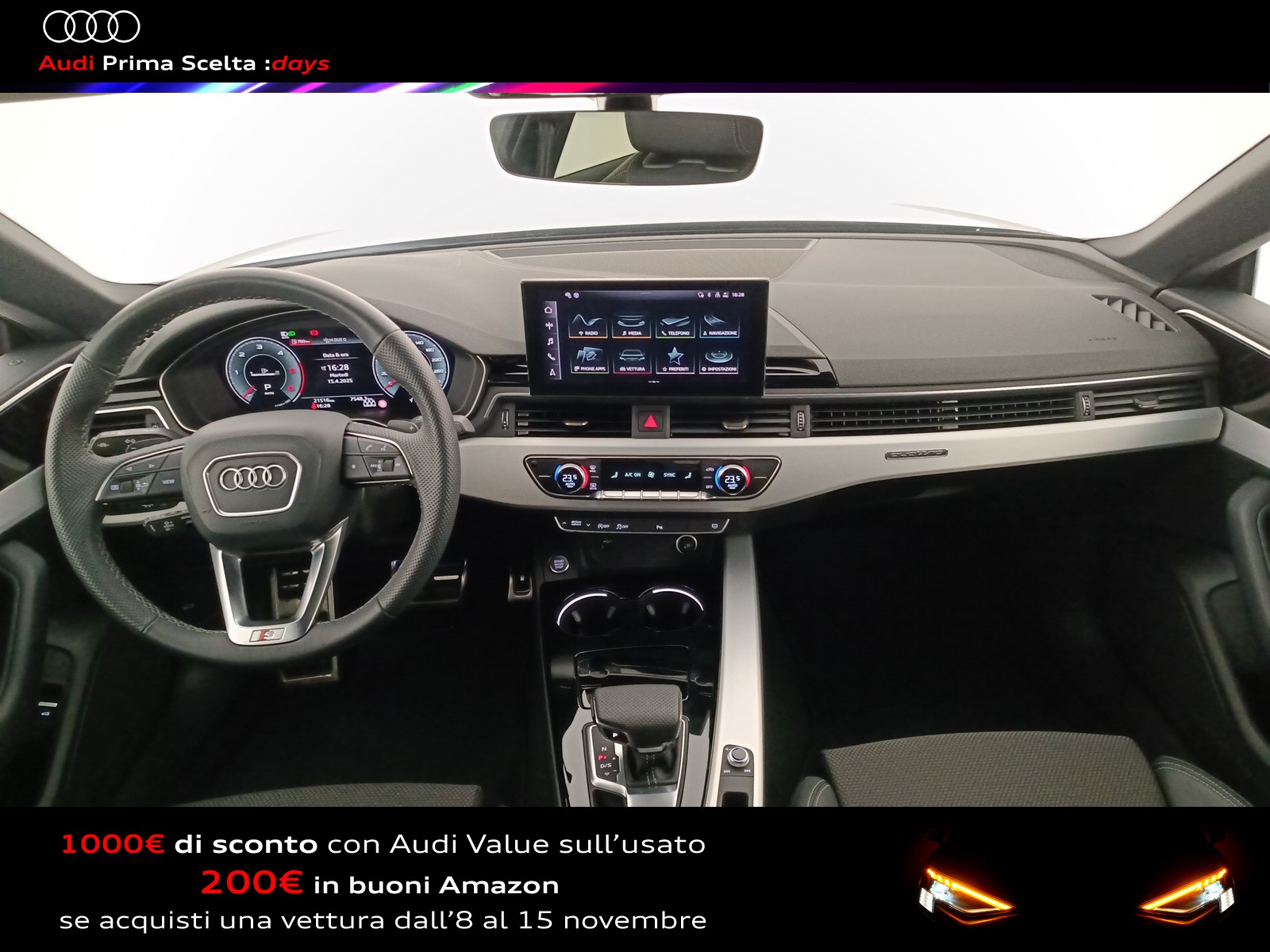 6 - Audi A5 sportback 40 2.0 tdi mhev 204cv s line edition quattro s tronic