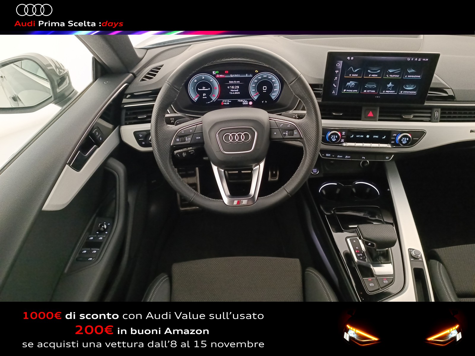 8 - Audi A5 sportback 40 2.0 tdi mhev 204cv s line edition quattro s tronic