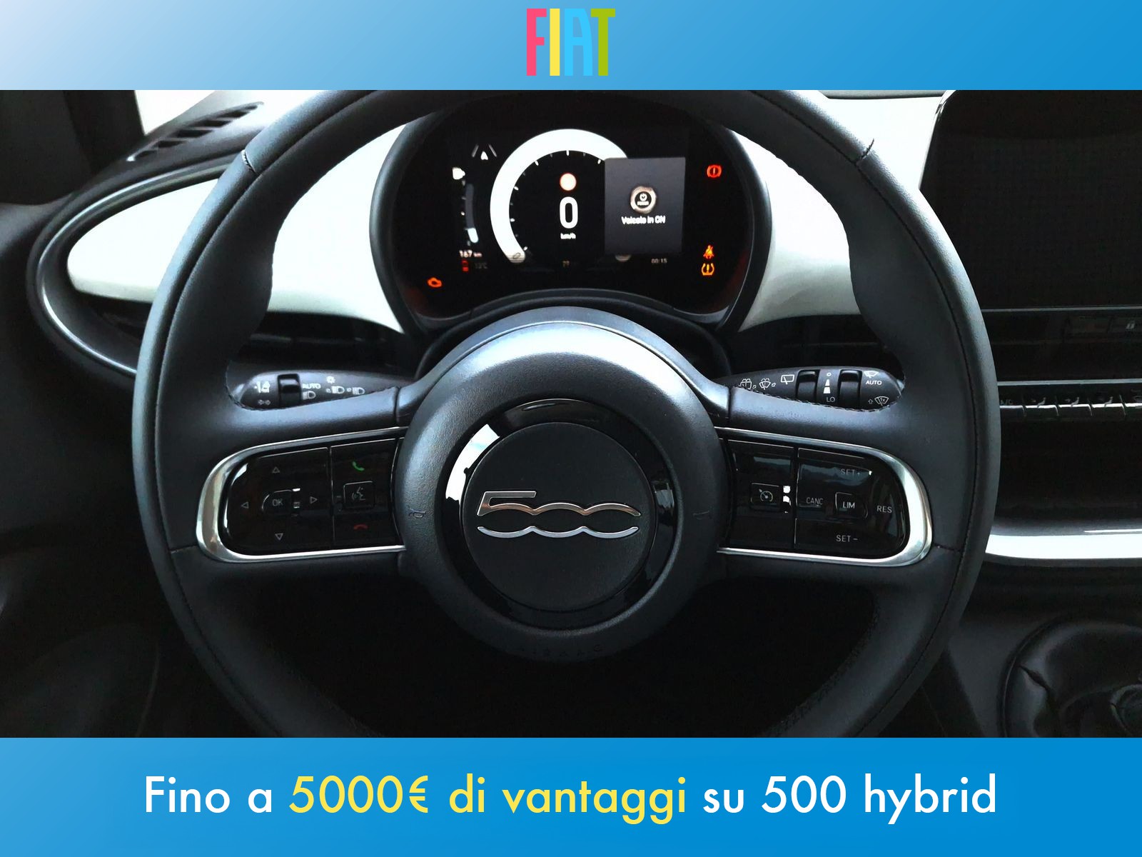 8 - Fiat 500 1.0 hybrid torino