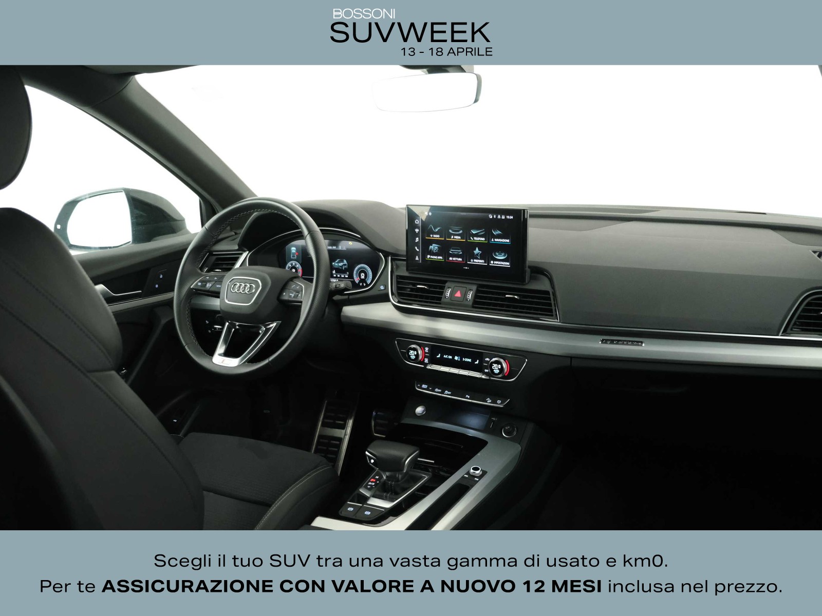 3 - Audi Q5 sportback 40 2.0 tdi mhev 12v s line quattro s tronic