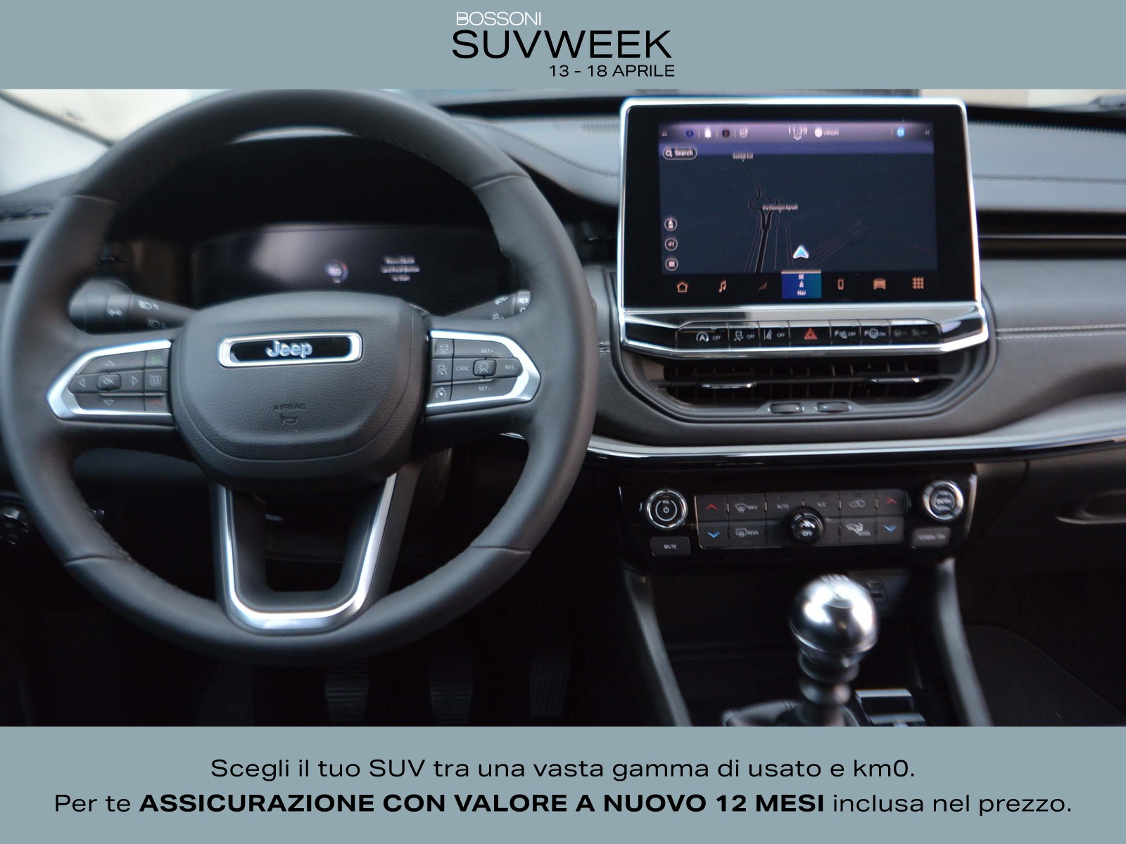 9 - Jeep Compass 1.6 multijet ii 130cv s 2wd