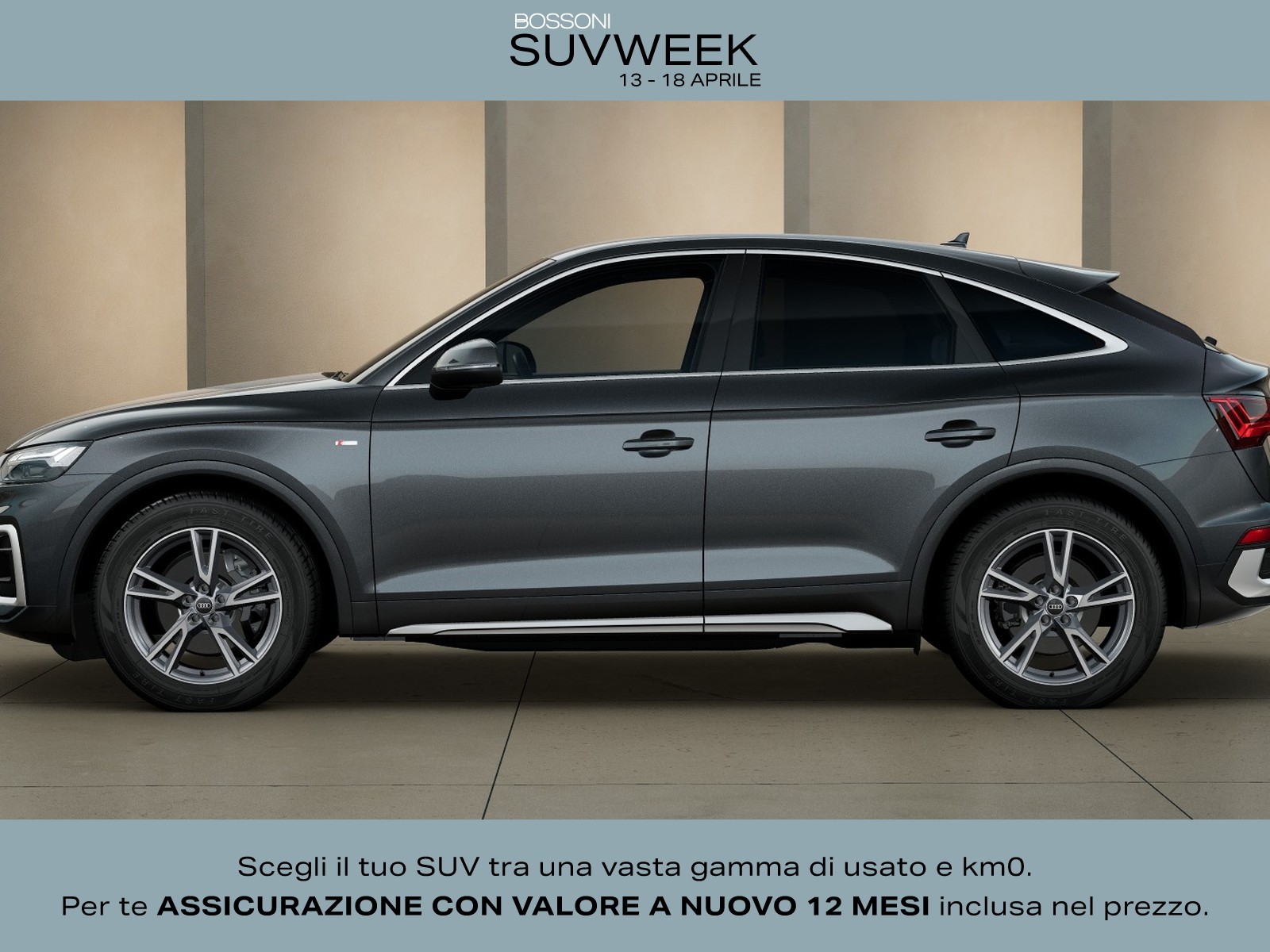 3 - Audi Q5 sportback 40 2.0 tdi mhev 12v s line quattro s tronic