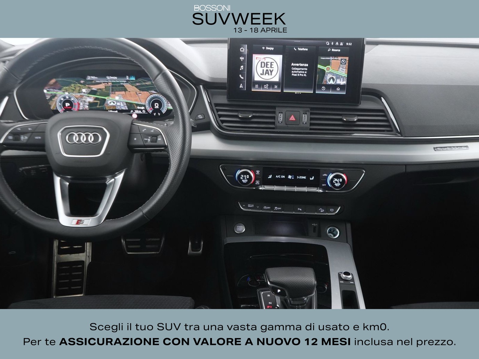 3 - Audi Q5 40 2.0 tdi mhev 12v s line quattro s tronic