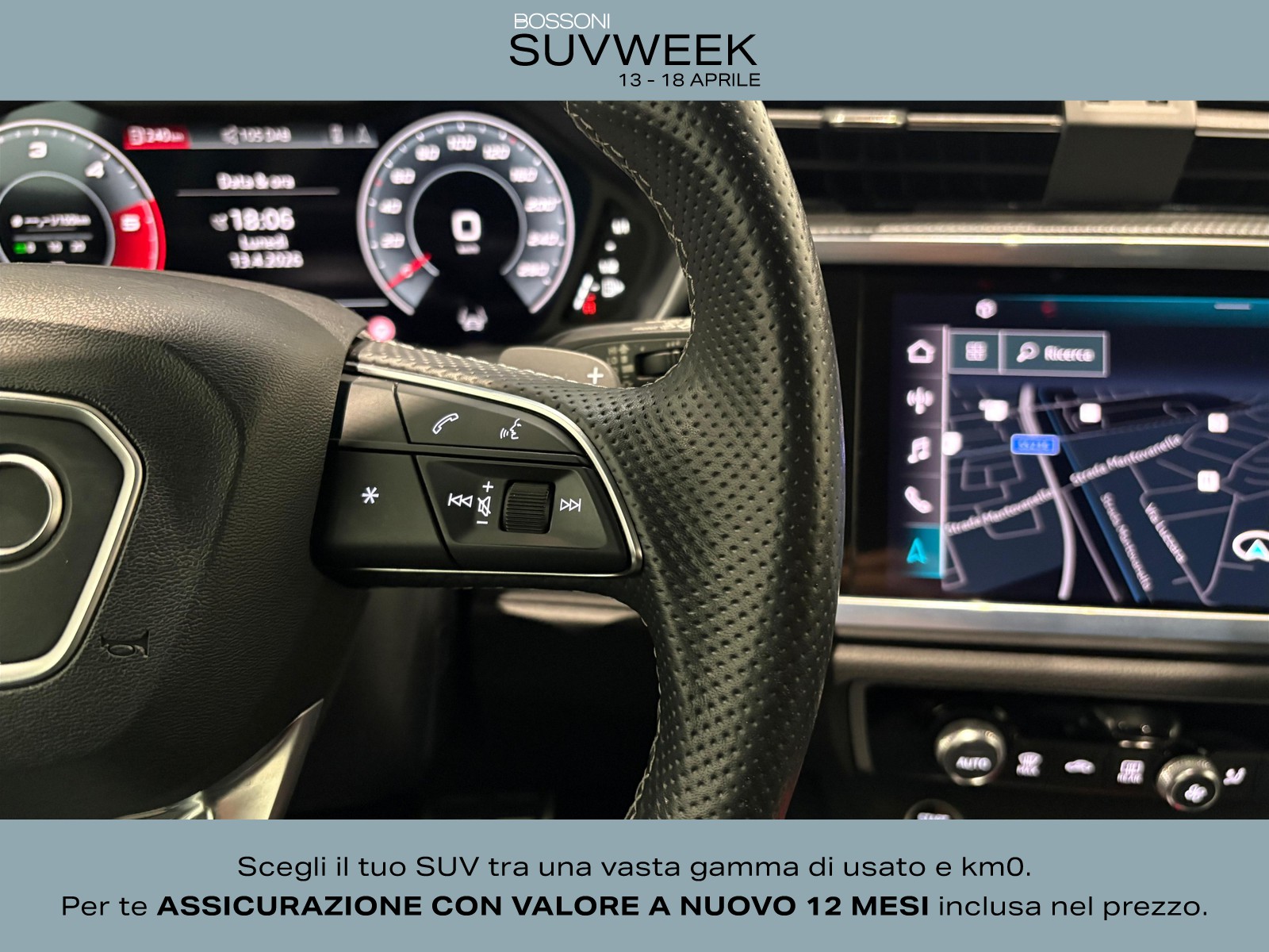 20 - Audi Q3 40 2.0 tdi 200cv s line edition quattro s tronic