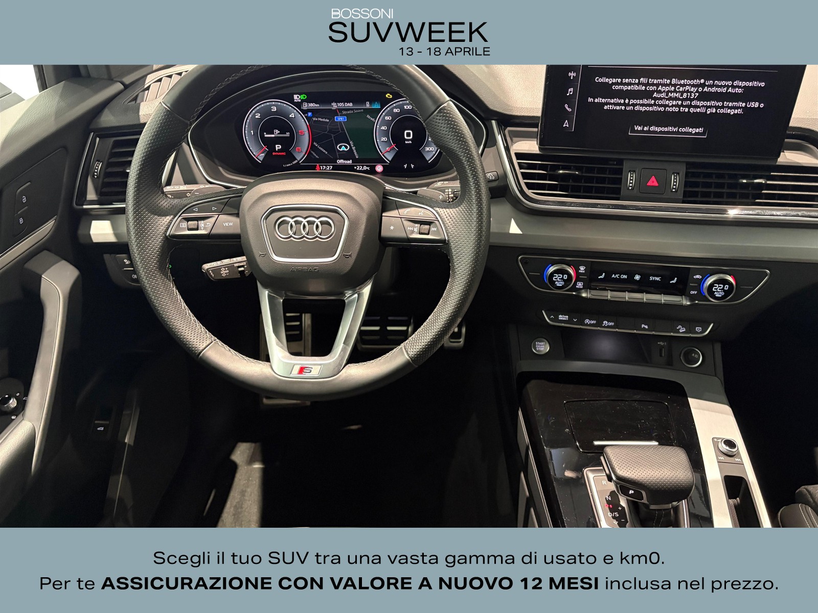 18 - Audi Q5 sportback 40 2.0 tdi mhev 12v s line quattro s tronic