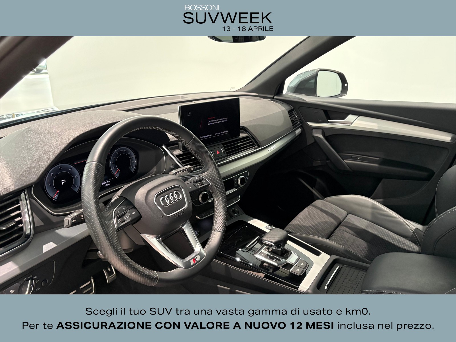 10 - Audi Q5 sportback 40 2.0 tdi mhev 12v s line quattro s tronic