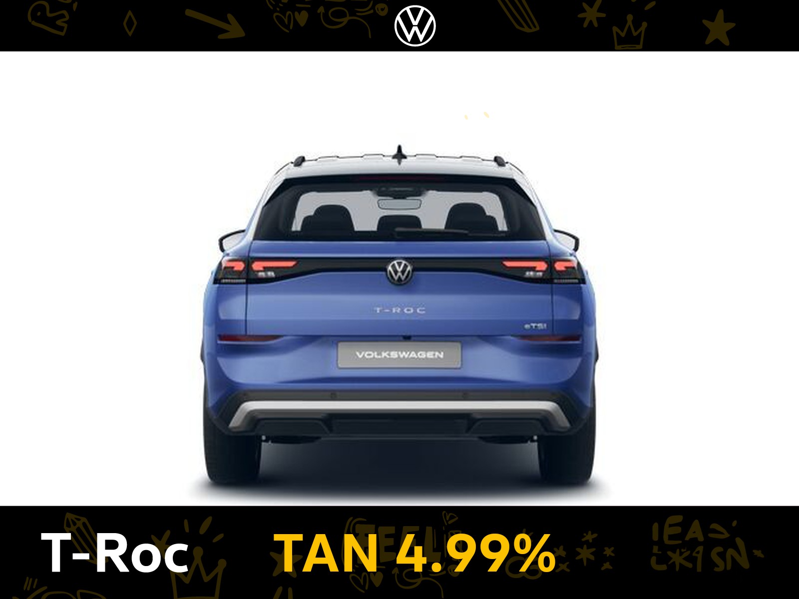 2 - Volkswagen T-Roc 1.5 etsi act 115cv life dsg