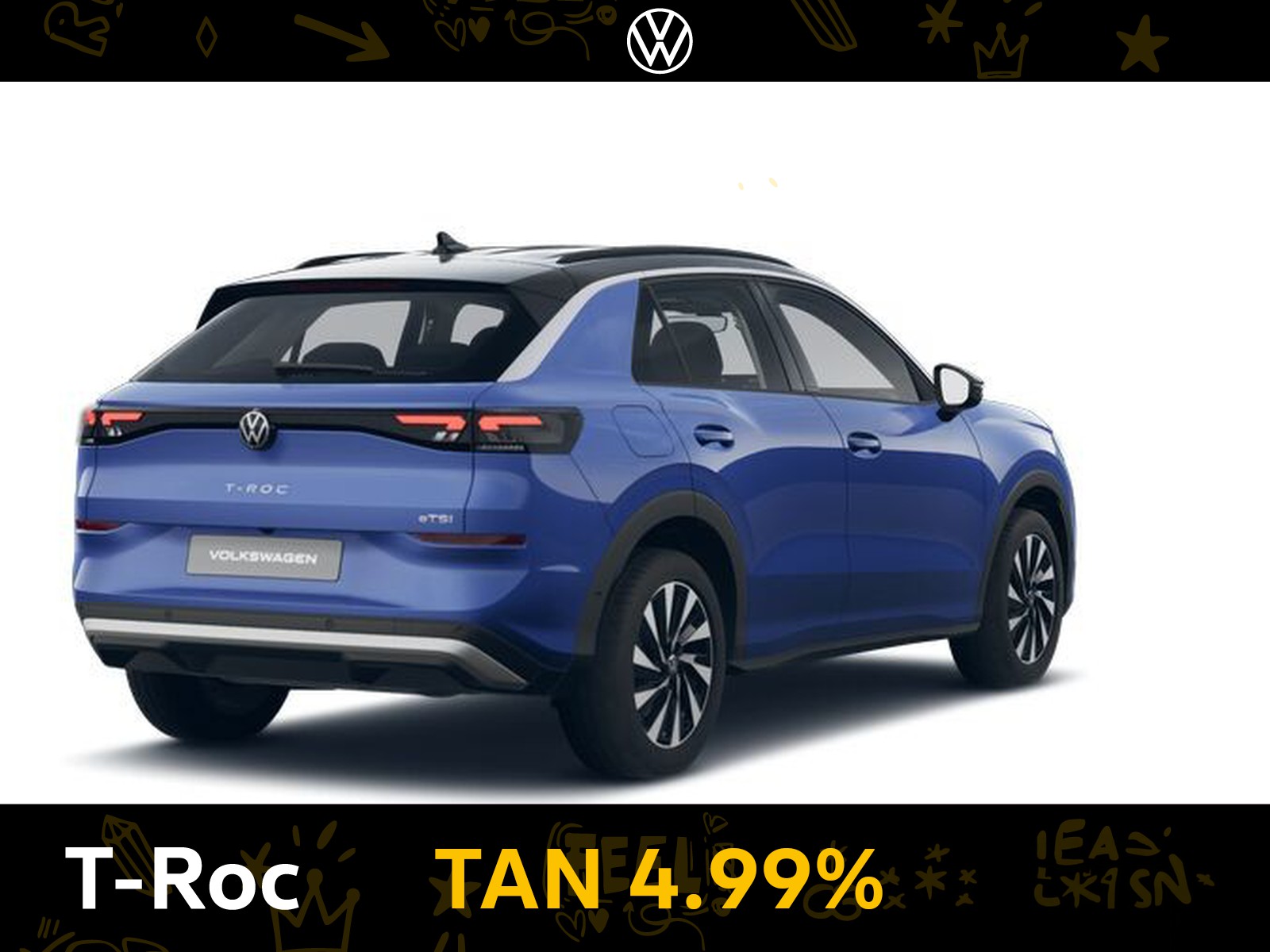 6 - Volkswagen T-Roc 1.5 etsi act 115cv life dsg