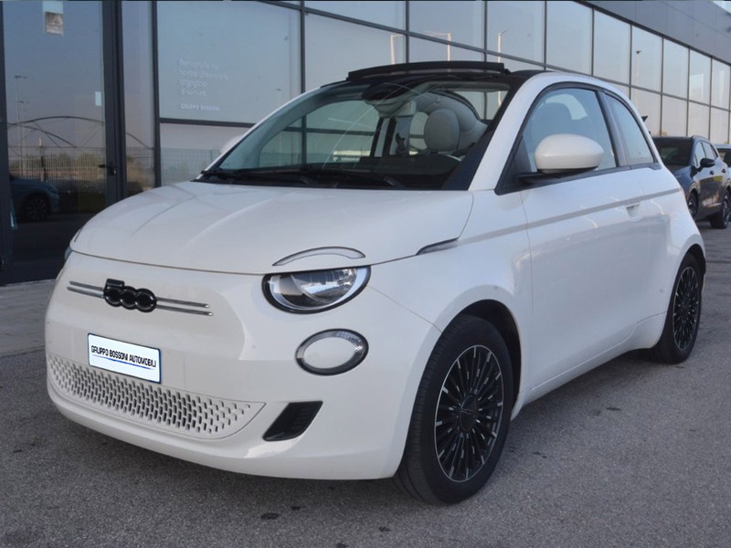 1 - Fiat 500 500e cabrio 42 kwh icon +