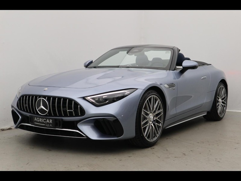 1 - AMG SL amg roadster 55 v8 tribute edition blu costa azzurra 4matic+