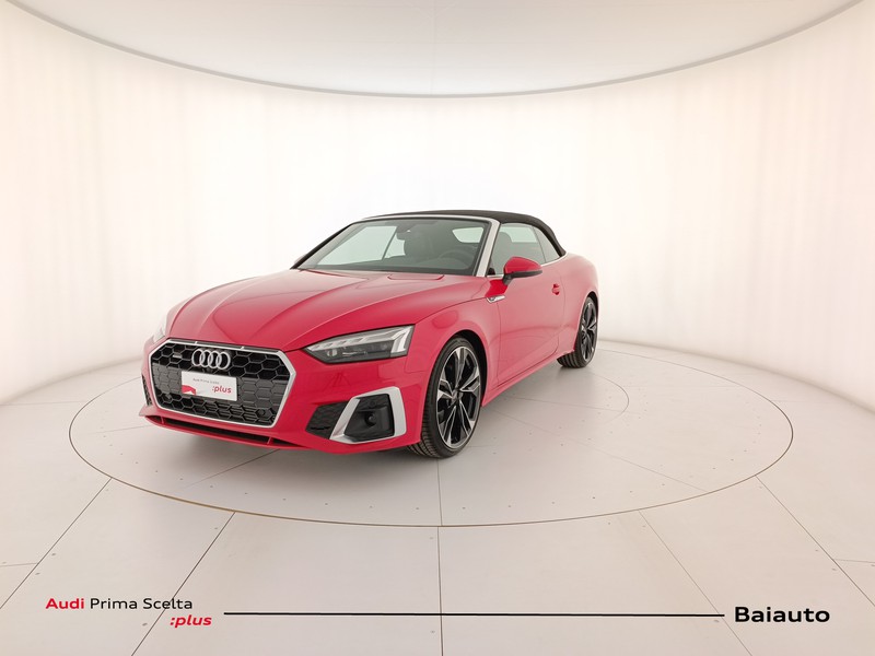 1 - Audi A5 cabrio 40 2.0 tfsi mhev 204cv s line edition quattro s tronic