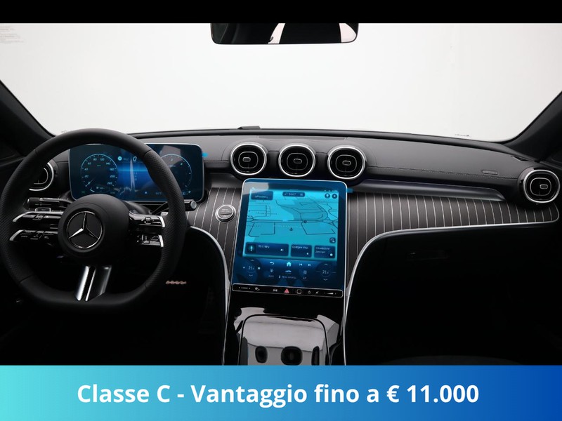 13 - Mercedes Classe C berlina 220 d mild hybrid 200cv amg line advanced 4matic 9g-tronic