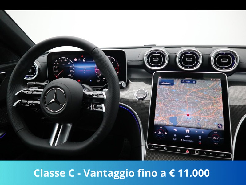 13 - Mercedes Classe C berlina 220 d mild hybrid 200cv amg line premium 4matic 9g-tronic