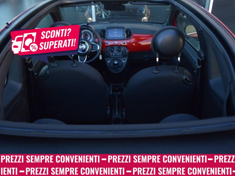 7 - Fiat 500C c 1.0 firefly hybrid 70cv dolcevita