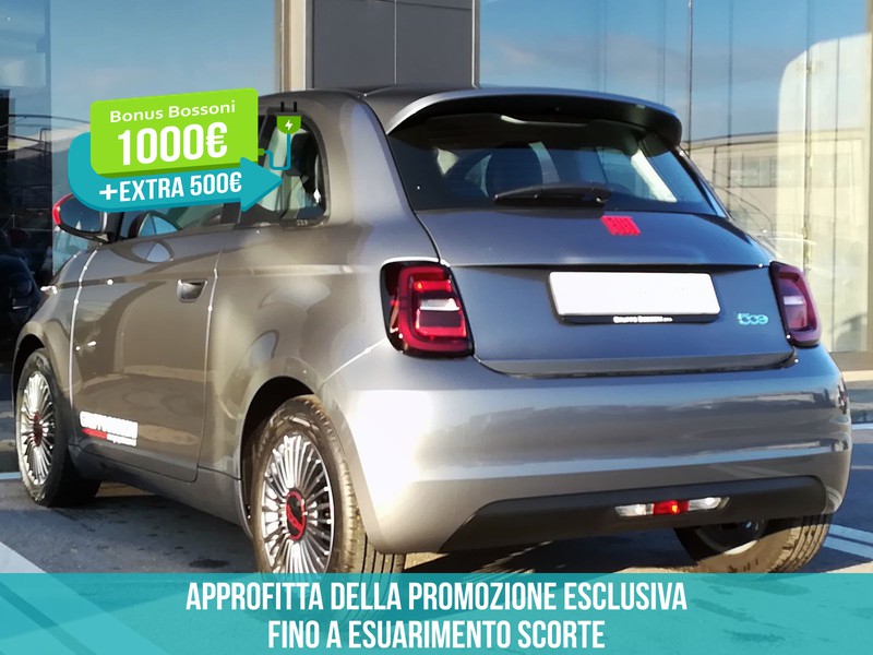 7 - Fiat 500 500e 23,65 kwh (red)