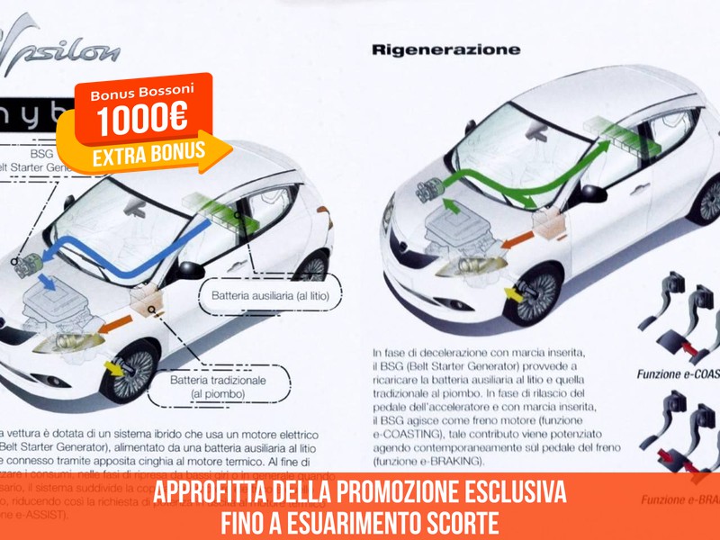 13 - Lancia Ypsilon 1.0 firefly hybrid 70cv platino s&s