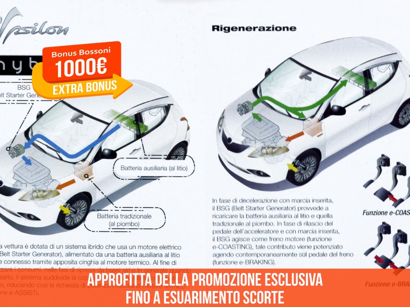 13 - Lancia Ypsilon 1.0 firefly hybrid 70cv platino s&s
