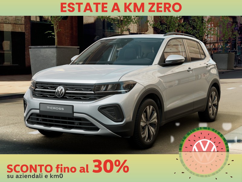 1 - Volkswagen T-Cross 1.0 tsi 95cv life