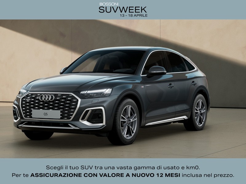 1 - Audi Q5 sportback 40 2.0 tdi mhev 12v s line quattro s tronic