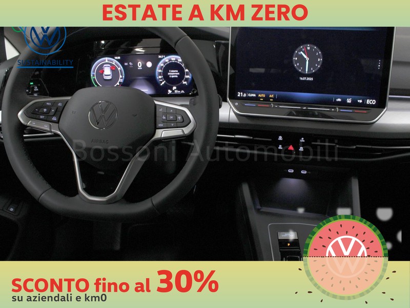 7 - Volkswagen Golf 1.5 tsi ehybrid 204cv edition plus dsg