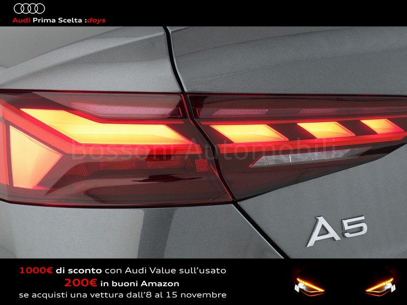 7 - Audi A5 sportback 40 2.0 tdi mhev 204cv s line edition s tronic