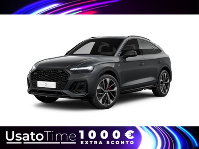 Audi Q5 sportback 40 2.0 tdi mhev 12v identity black quattro s tronic