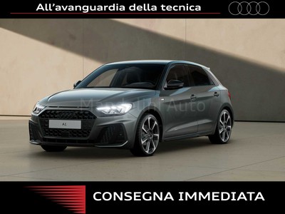 Audi A1 sportback 30 1.0 tfsi 116cv identity black s tronic