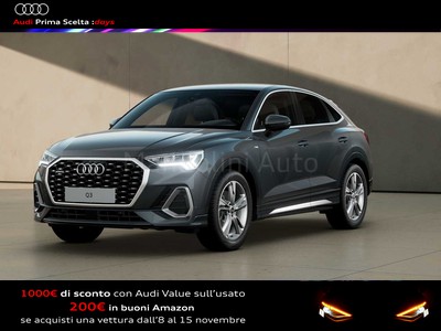 Audi Q3 sportback 40 2.0 tdi 193cv s line edition quattro s tronic