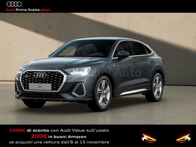 Audi Q3 sportback 40 2.0 tdi 193cv s line edition quattro s tronic