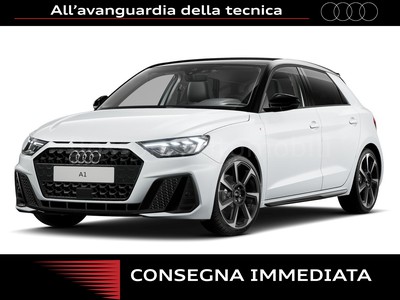 Audi A1 sportback 30 1.0 tfsi 116cv identity black s tronic