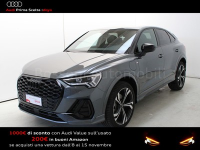 Audi Q3 sportback 45 1.4 tfsi e identity black s tronic