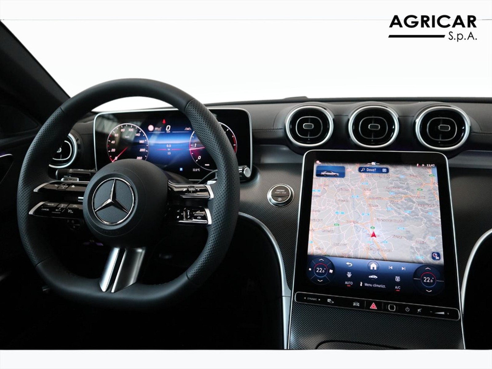 12 - Mercedes Classe C berlina 200 d mild hybrid amg line advanced 9g-tronic