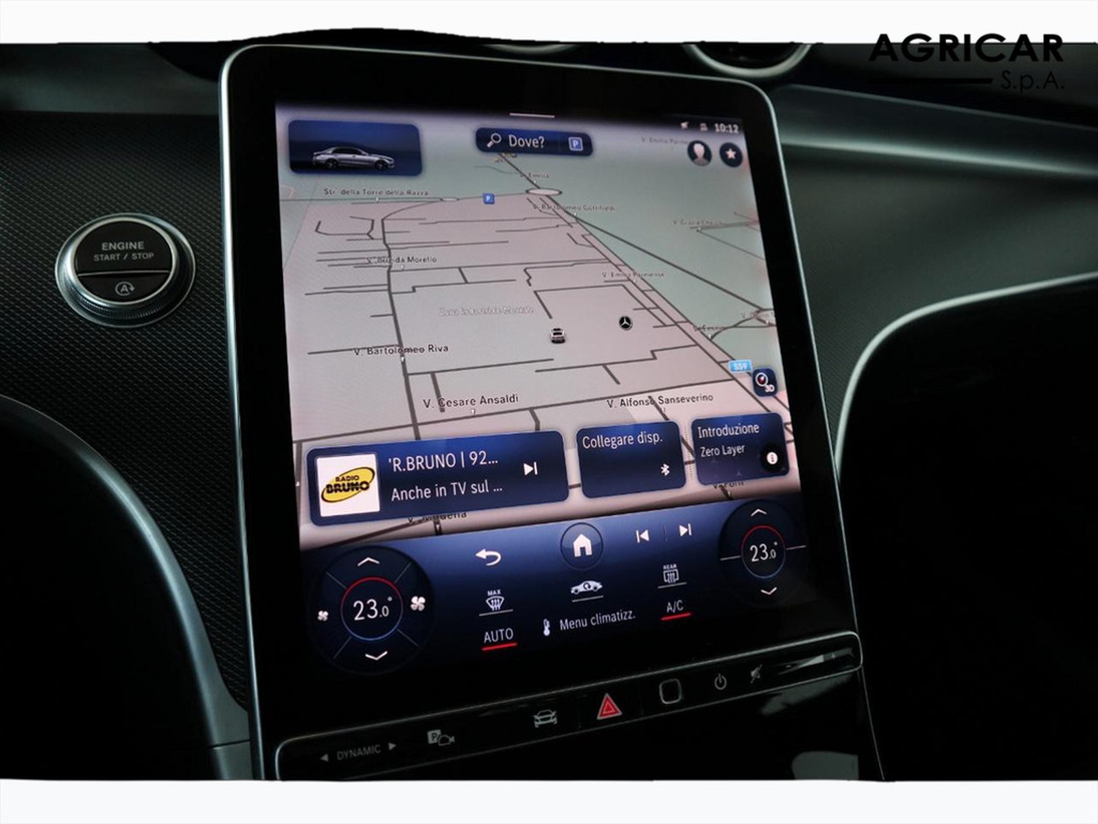 10 - Mercedes Classe C berlina 200 d mild hybrid advanced 9g-tronic