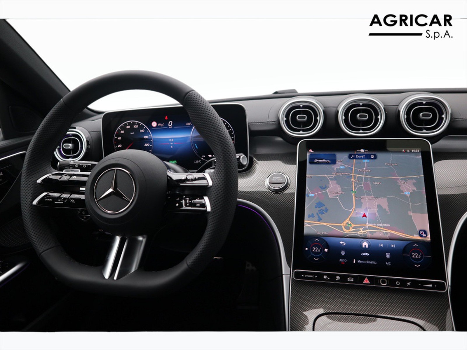 12 - Mercedes Classe C station wagon 300 de plug in hybrid travel edition 4matic 9g-tronic