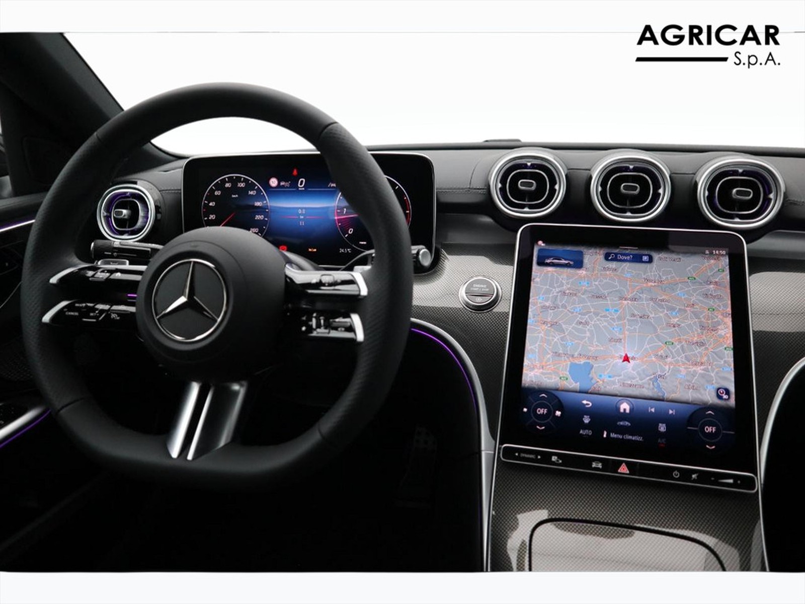 12 - Mercedes Classe C berlina 220 d mild hybrid 200cv amg line advanced plus 4matic 9g-tronic