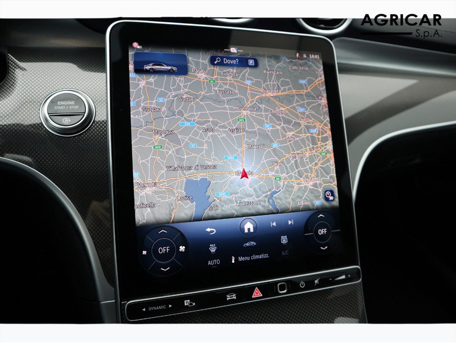 10 - Mercedes Classe C berlina 220 d mild hybrid 200cv amg line advanced 4matic 9g-tronic