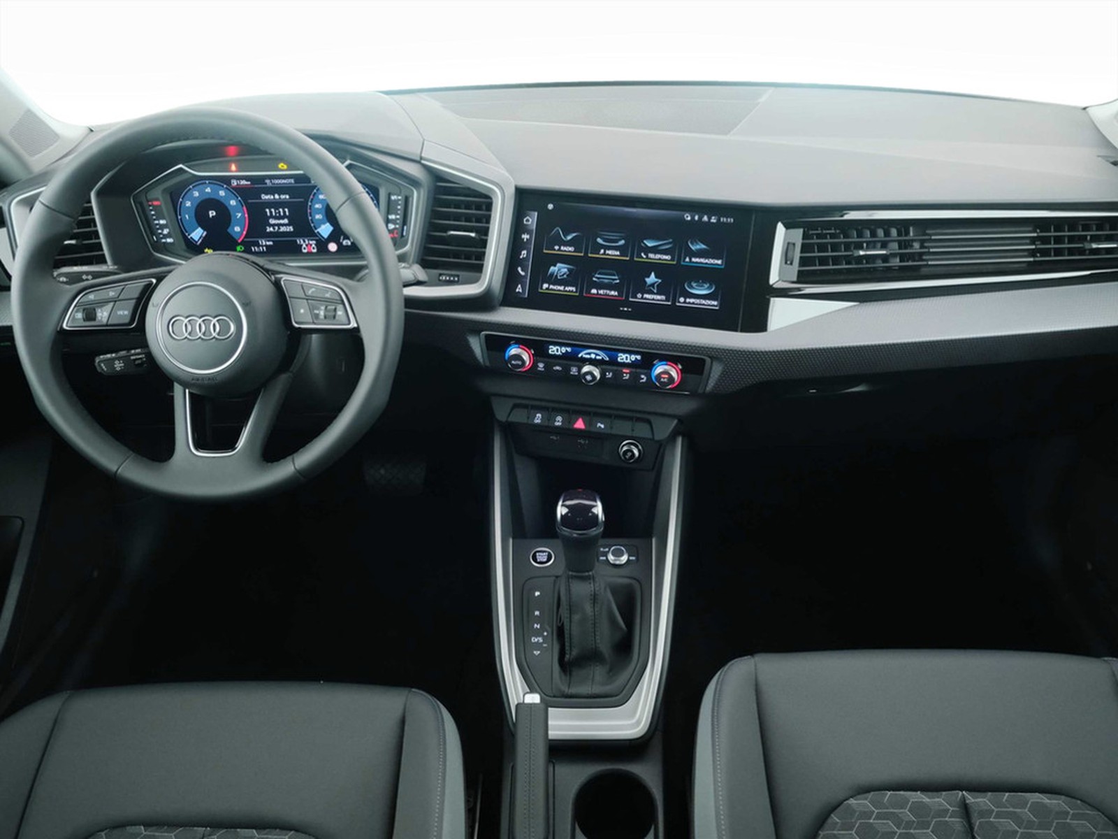 17 - Audi A1 sportback 30 1.0 tfsi 116cv identity black s tronic