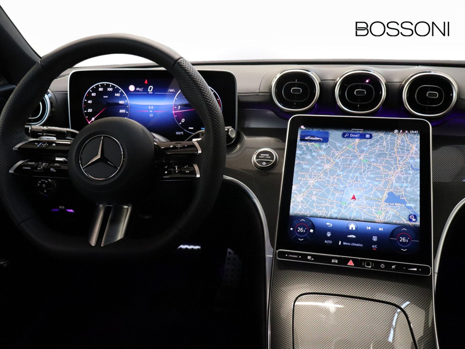 12 - Mercedes Classe C berlina 220 d mild hybrid 200cv amg line advanced 4matic 9g-tronic